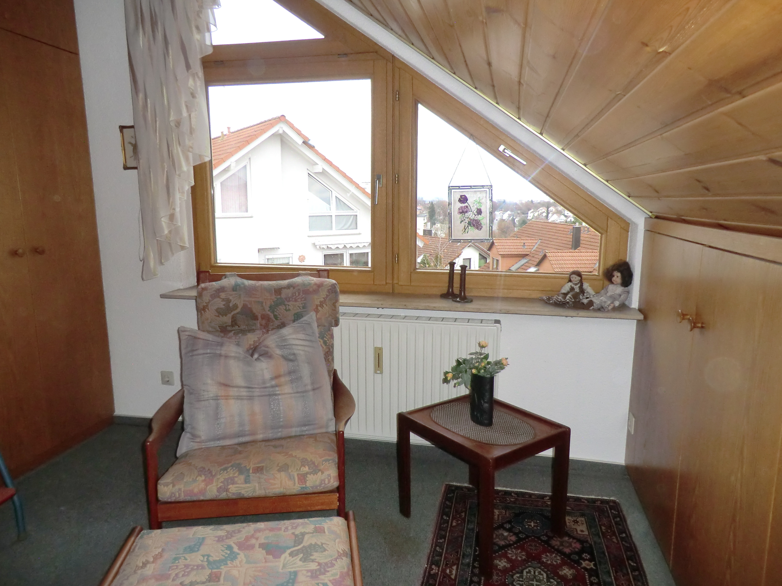 Sitzbereich am Fenster