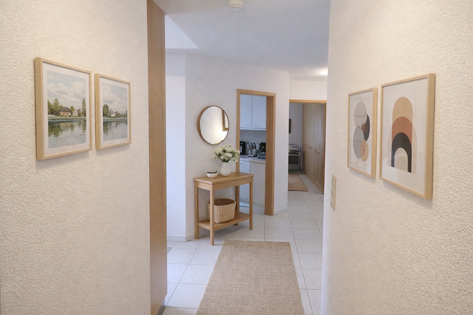 Galerie und Flurbereich auf der oberen Ebene